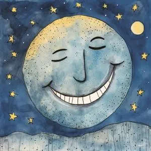Happy moon
