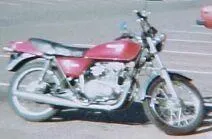 red kawasaki